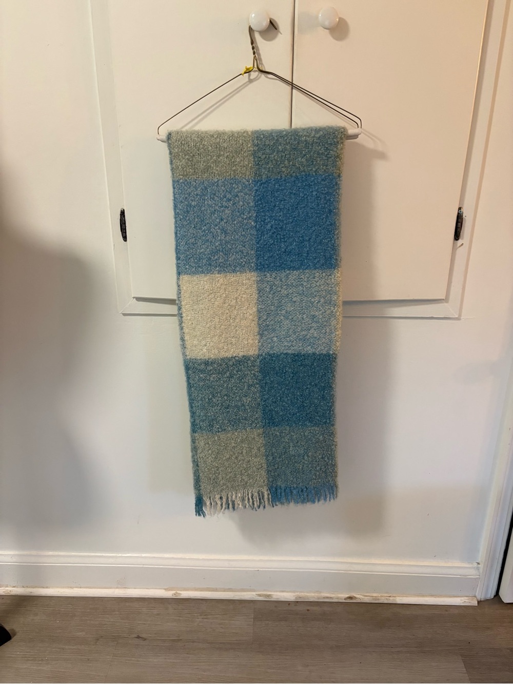 Avoca 70% Mohair 30% Pure Wool Throw Blanket - M117 -Made in Ireland -56" x 40"